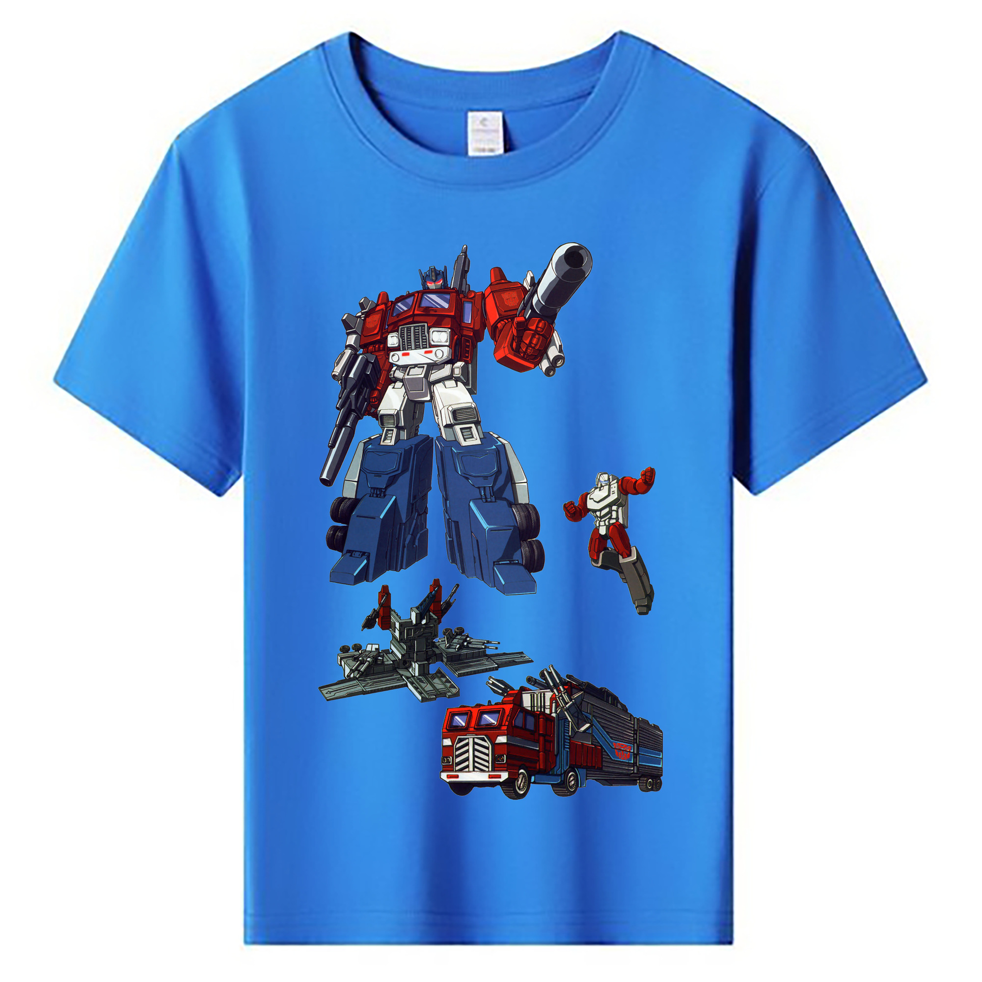 （画像用）  綿100％キッズTシャツ（フロントプリント）